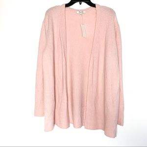 (NWT) MADEWELL Kent Cardigan sweater in pink